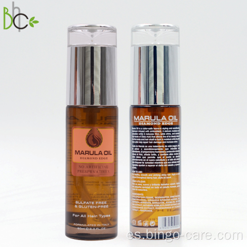 Marula Oil Nourish Serum para el cabello con brillo y antiencrespamiento